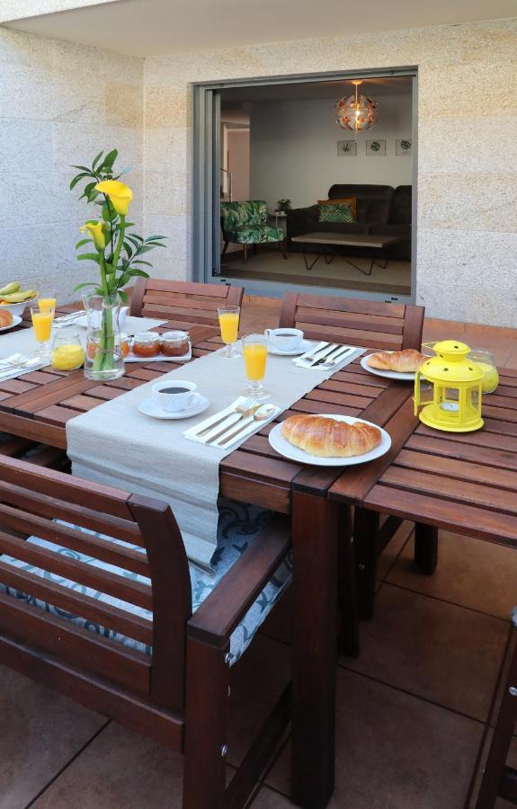 Chalet Vacacional Salnes Sur Con Piscina 坎巴多斯 外观 照片